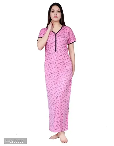 Buy Stylish Hosiery Long Chain Night Gown/Nighty Online In India At  Discounted Prices