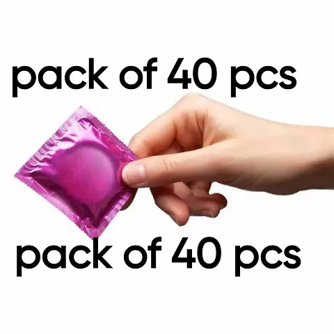 new pack of condoms for sex 40 pcs. combo extra primium slim and thin condoms