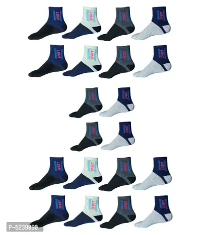 Man & Woman Traditional New Edition super quality Cotton sport Socks For Men( PACK OF 12 pair )-thumb0
