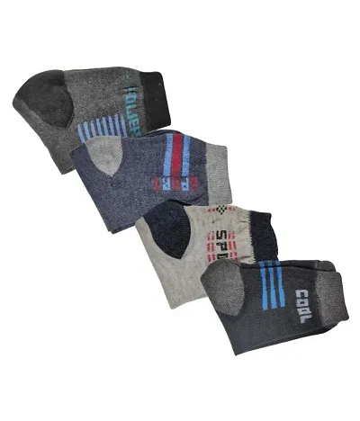 Stylish Combo Packs Of 6 Pairs Mid Length Socks For Men & Women