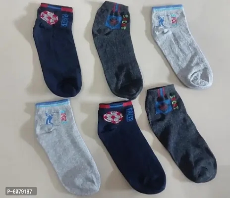 Traditional New Edition Cotton Socks For Men ( PACK OF 6 pair )-thumb0