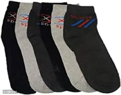 Soft  Stylish Cotton Socks For Men ( PACK OF 12 PAIR )-thumb0