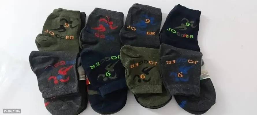 Soft  stylish Cotton mens socks ( 12 Pair combo)-thumb0