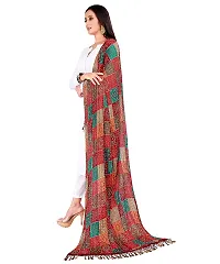 Women Art Silk Printed Bandhani Dupatta-thumb1