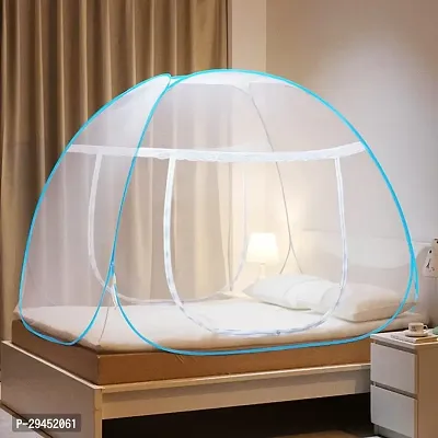 Foldable Mosquito Polyester Net for Double Bed-thumb0