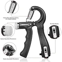 Hand Grip Strength Trainer Adjustable Resistance 5 to 60 Kg-thumb1