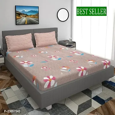 Trending Elastic fitted Double Bedsheet