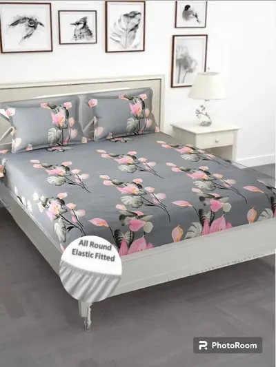 Glace Cotton Queen Size Bedsheets