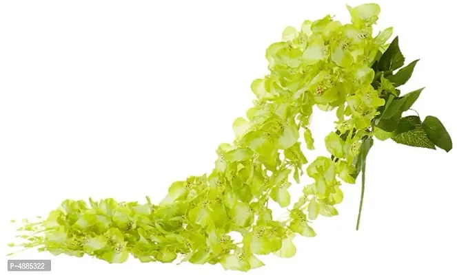 Nutts Artificial Hanging  Wisteria Shaped Flowers (green, 1 Piece)
