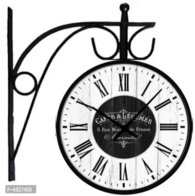 Nutts Double sided wall Clock in antique model (Royal cafe)-thumb0