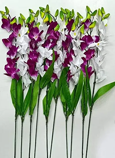 Artificial Orchid  Flower Combo