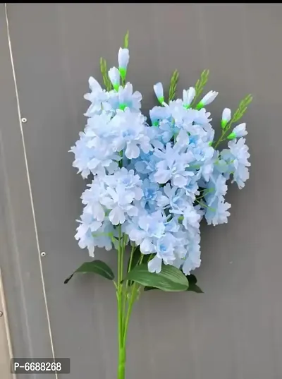 Nutts Spring Branch-Artificial Flower, Rose Flowers (Pack Of 1) (Blue)