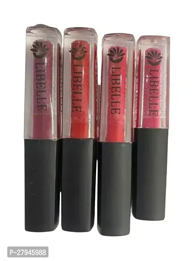 Lipstick Smooth Lip Color Weightless Finish Sensational Liquid Lipstick Burgundy Pack of 4