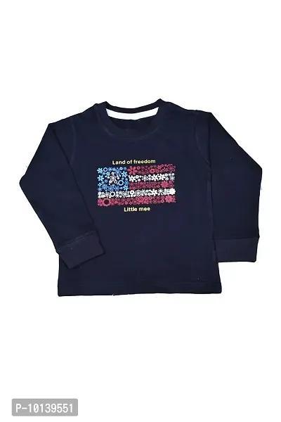 KIDZVILLA Baby Boys & Girls Cotton Printed Fullsleeve T-Shirt (Pack of 2) (Style 6) (18-24 Month)-thumb2