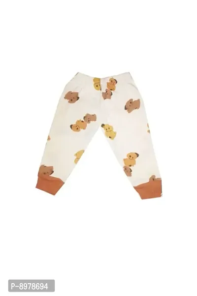 Classic Cotton Printed Top and Bottom Set for Unisex Kids-thumb2
