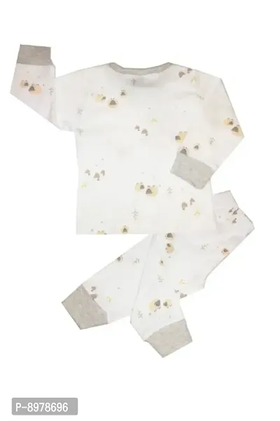 Classic Cotton Printed Top and Bottom Set for Unisex Kids-thumb5