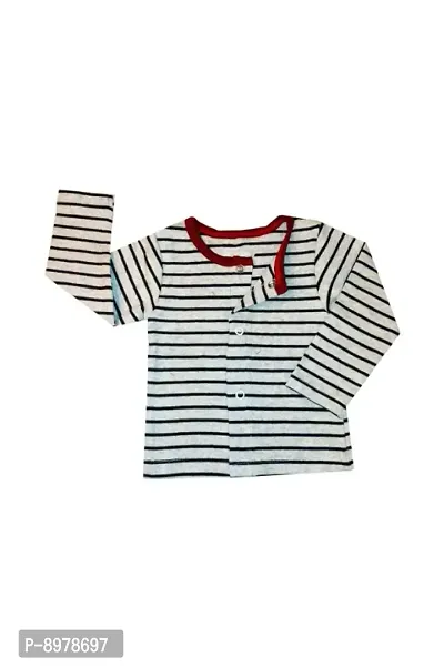 Classic Cotton Printed Top and Bottom Set for Unisex Kids-thumb4