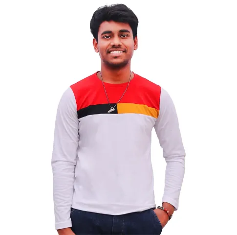 Men's Stylish Striped Tshirt