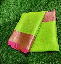 Fancy Organza Saree with Blouse piece-thumb2