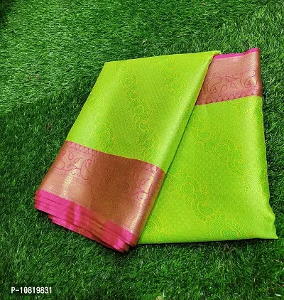 Fancy Organza Saree with Blouse piece-thumb3