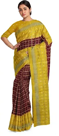 Glamorous Art Silk Saree with Blouse piece 