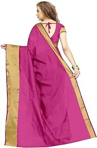 Stylish Fancy Cotton Silk Saree With Blouse Piece For Women Pack Of 2-thumb3