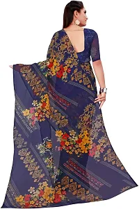 Stylish Fancy Georgette Saree With Blouse Piece For Women Pack Of 3-thumb4