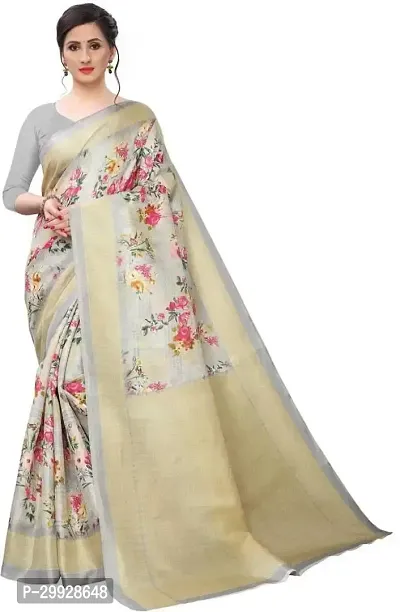 Stylish Fancy Art Silk Saree With Blouse Piece For Women