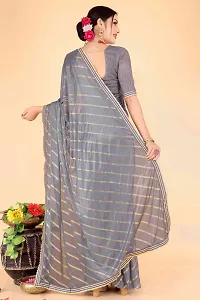 Fancy Art Silk Saree With Blouse Piece For Women-thumb2