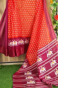 Stylish Fancy Art Silk Saree With Blouse Piece For Women-thumb1