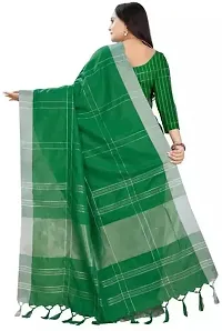 Women Stylish Art Silk Self Pattern Saree with Blouse piece-thumb1