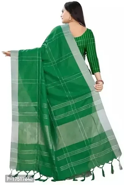 Women Stylish Art Silk Self Pattern Saree with Blouse piece-thumb2