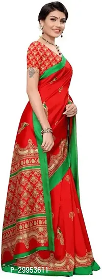 Stylish Fancy Art Silk Saree With Blouse Piece For Women-thumb3