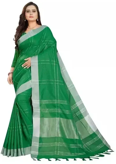THE 9192 Women's Ethnic Saree With Blouse Piece