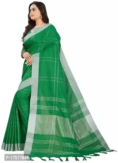 Women Stylish Art Silk Self Pattern Saree with Blouse piece-thumb3