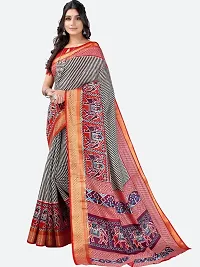 Stylish Fancy Art Silk Saree With Blouse Piece For Women-thumb2