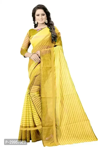 Stylish Fancy Cotton Silk Saree With Blouse Piece For Women Pack Of 2-thumb4