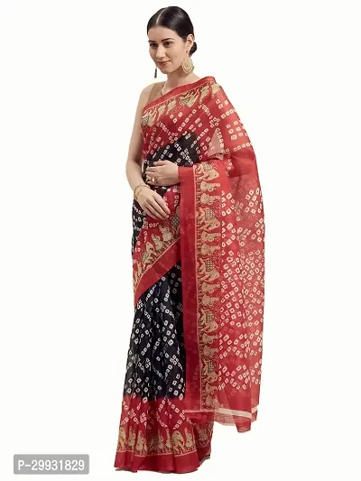 Stylish Fancy Art Silk Saree With Blouse Piece For Women-thumb3