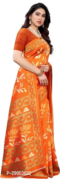 Stylish Fancy Art Silk Saree With Blouse Piece For Women-thumb3