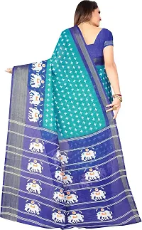 Stylish Fancy Art Silk Saree With Blouse Piece For Women-thumb1