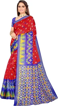 Stylish Fancy Art Silk Saree With Blouse Piece For Women-thumb2