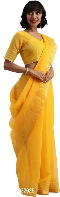 Stylish Fancy Art Silk Saree With Blouse Piece For Women-thumb0