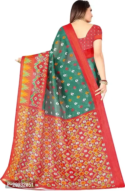 Stylish Fancy Art Silk Saree With Blouse Piece For Women-thumb2