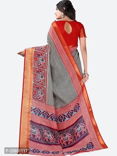 Stylish Fancy Art Silk Saree With Blouse Piece For Women-thumb4