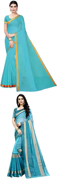 Hot Selling Art Silk Saree with Blouse piece 