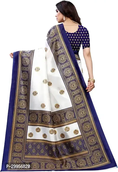 Stylish Fancy Art Silk Saree With Blouse Piece For Women-thumb4