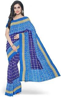 Stylish Fancy Art Silk Saree With Blouse Piece For Women-thumb3