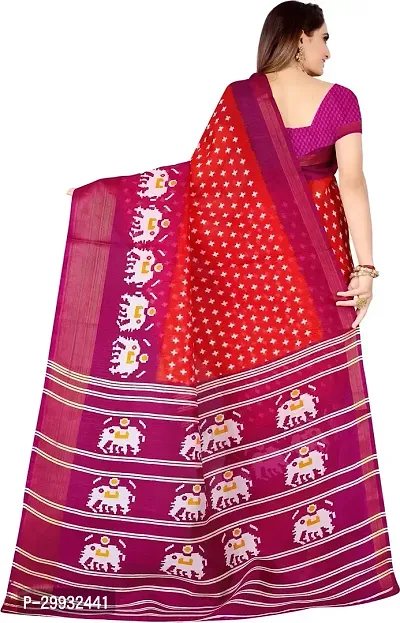 Stylish Fancy Art Silk Saree With Blouse Piece For Women-thumb2