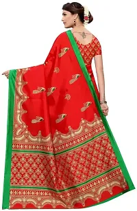 Stylish Fancy Art Silk Saree With Blouse Piece For Women-thumb3