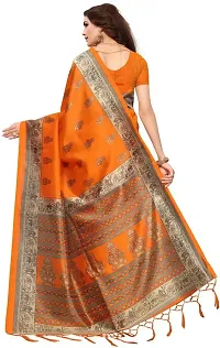 Stylish Fancy Art Silk Saree With Blouse Piece For Women-thumb3